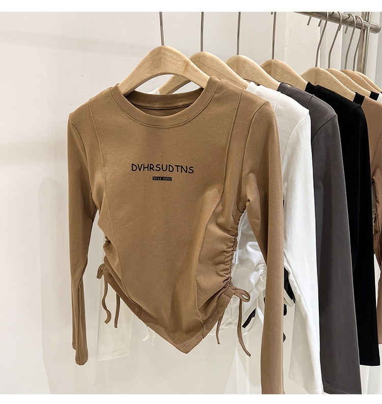 HH13123 - ÁO CROPTOP DÂY RÚT BÉ GÁI