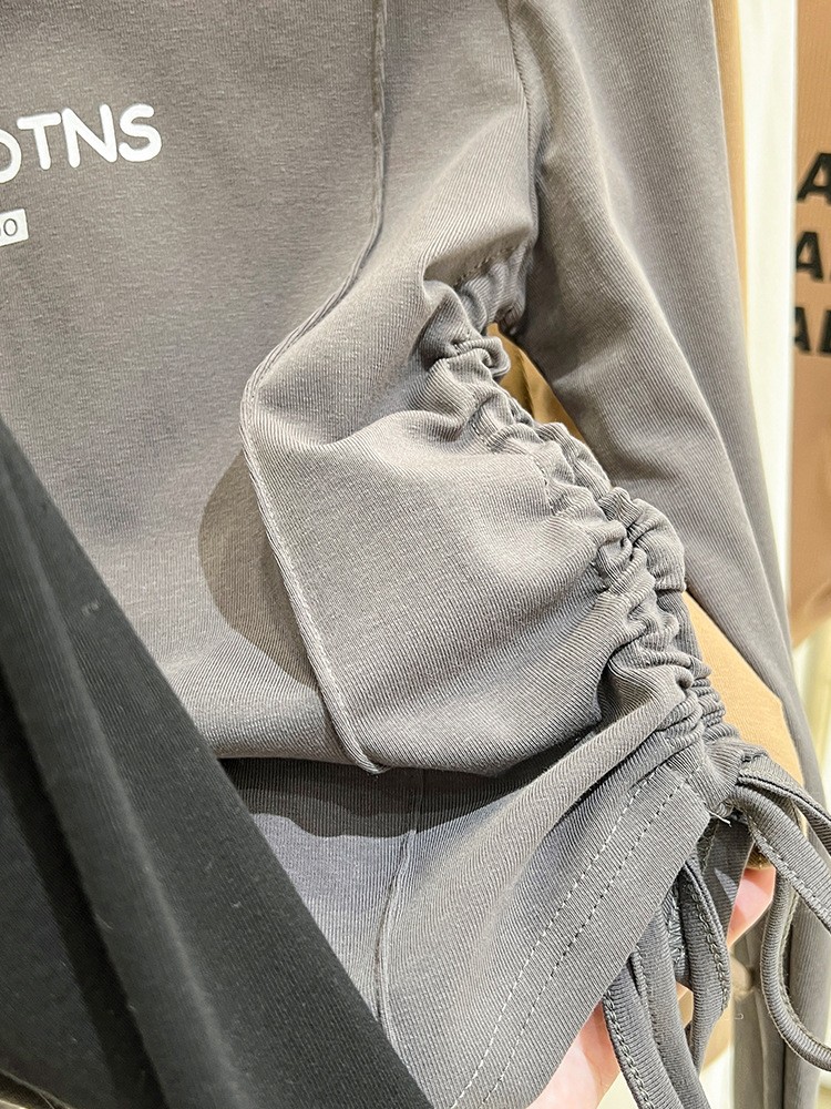 HH13123 - ÁO CROPTOP DÂY RÚT BÉ GÁI