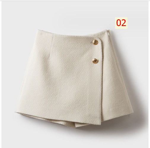 HA12122 - QUẦN SHORT DẠ GIẢ VÁY