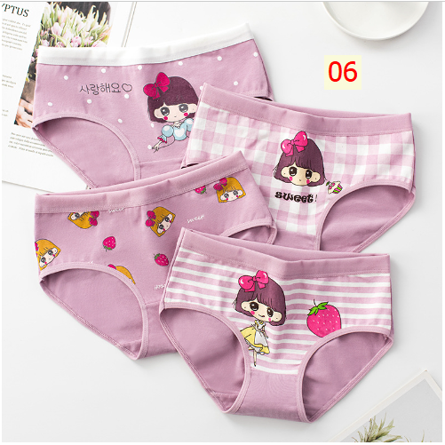 HH14122 - SET 4 QUẦN CHIP BÉ GÁI