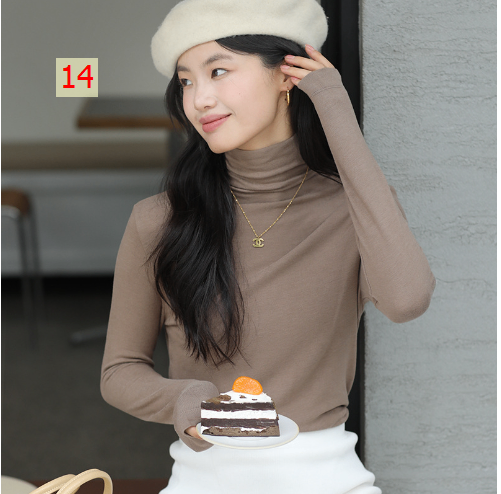 HA13127 - ÁO GIỮ NHIỆT LÔNG CỪU CAO CẤP