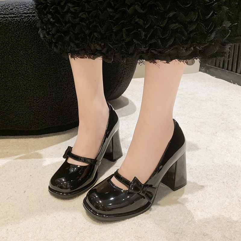 HH14123 - GIÀY CAO GÓT GẮN NƠ