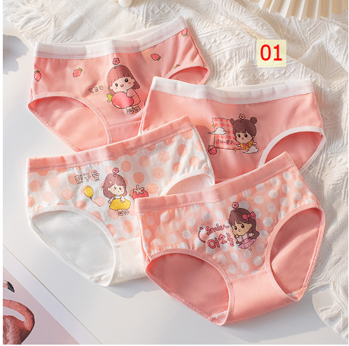 HH14122 - SET 4 QUẦN CHIP BÉ GÁI