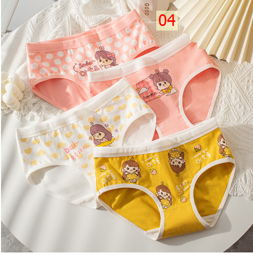 HH14122 - SET 4 QUẦN CHIP BÉ GÁI