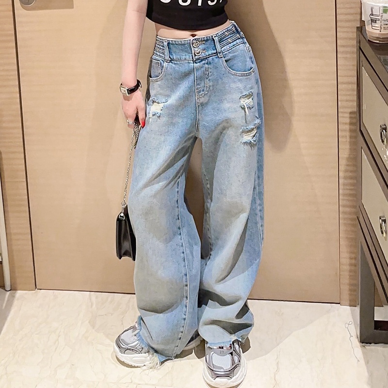 HA16126 - JEAN XUÔNG RÁCH SIZE ĐẠI