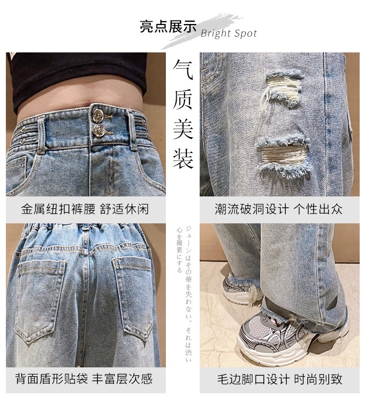 HA16126 - JEAN XUÔNG RÁCH SIZE ĐẠI
