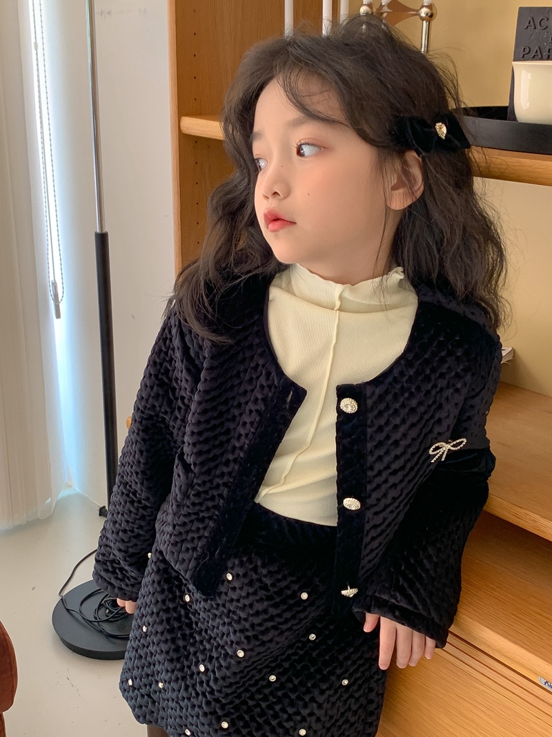 HA16121 - SET NHUNG ĐEN BÉ GÁI