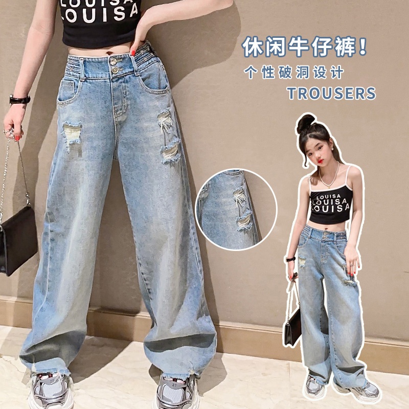 HA16126 - JEAN XUÔNG RÁCH SIZE ĐẠI