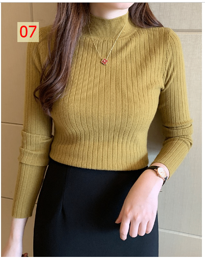 HH18127 - ÁO LEN CỔ 3P NỮ
