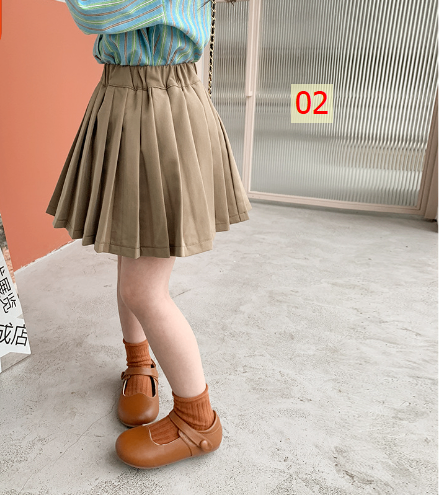 HA18122 - CHÂN VÁY XẾP LY AMBB