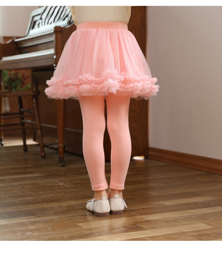 HA20129 - QUẦN LEGGING KÈM VÁY BÉ GÁI