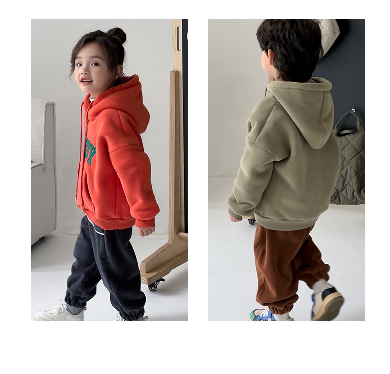 24HA299.06 - ÁO NỈ HOODIE LÓT LÔNG CỪU ELEPHANT