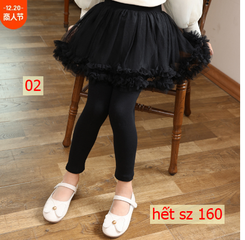 HA20129 - QUẦN LEGGING KÈM VÁY BÉ GÁI