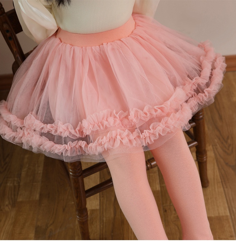 HA20129 - QUẦN LEGGING KÈM VÁY BÉ GÁI