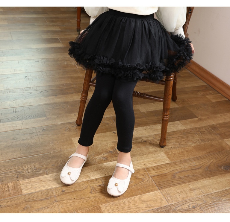 HA20129 - QUẦN LEGGING KÈM VÁY BÉ GÁI