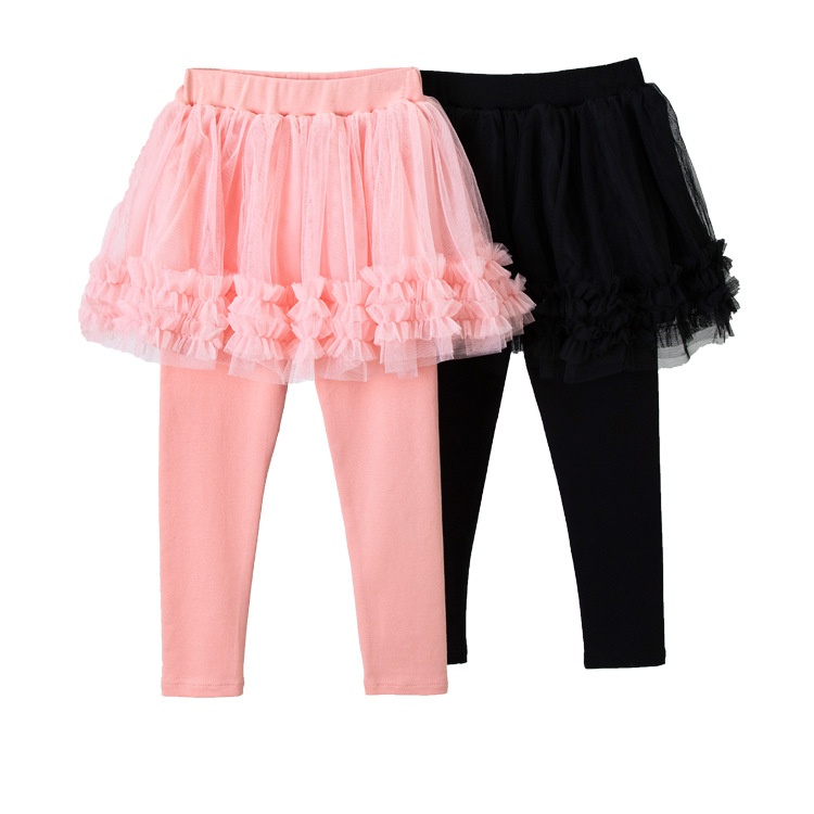 HA20129 - QUẦN LEGGING KÈM VÁY BÉ GÁI