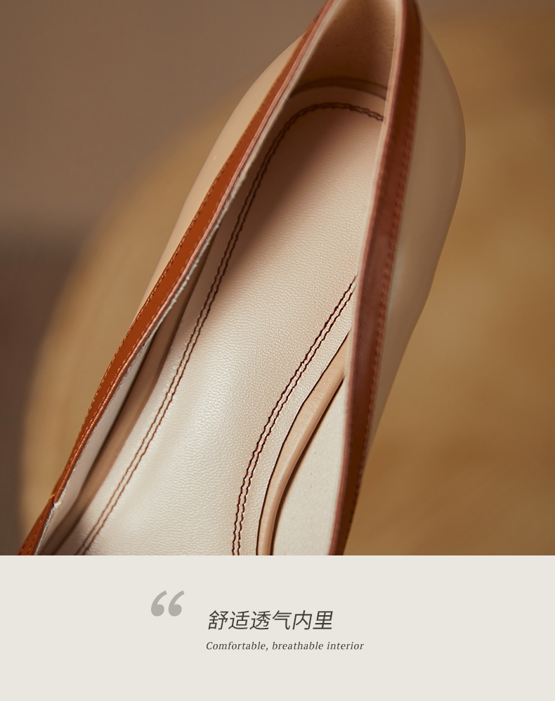 HA20122 - GIÀY CAO GÓT KIỂU PHÁP CỔ ĐIỂN