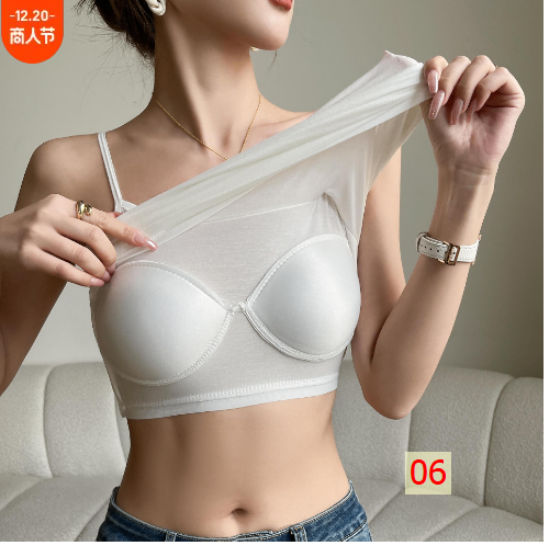 HH21124 - ÁO 2 DÂY KÈM BRA