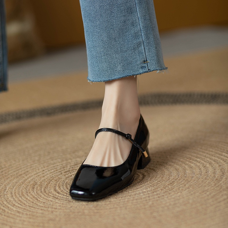HH22127 - GIÀY MARY JANE 2 MÀU
