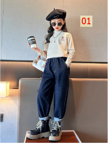 HH23126 - ÁO GIỮ NHIỆT CỔ 3P BÉ GÁI