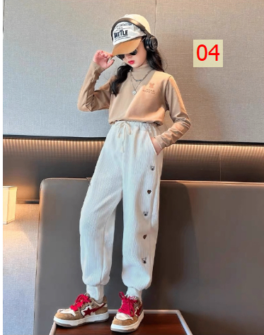 HH23126 - ÁO GIỮ NHIỆT CỔ 3P BÉ GÁI