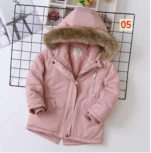 24HA1311.21 - PARKA LÓT LÔNG SIÊU DÀY ẤM CHO BÉ