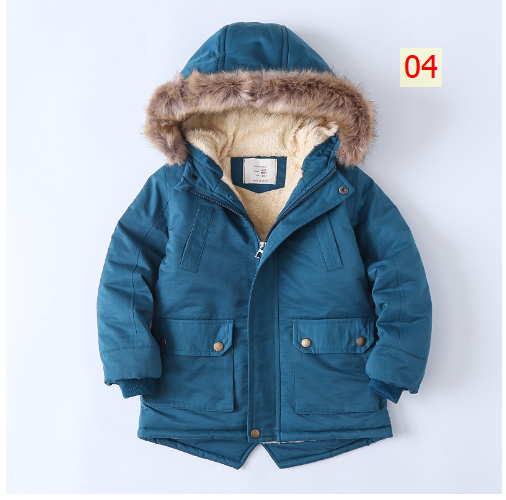 24HA1311.21 - PARKA LÓT LÔNG SIÊU DÀY ẤM CHO BÉ