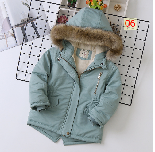 24HA1311.21 - PARKA LÓT LÔNG SIÊU DÀY ẤM CHO BÉ