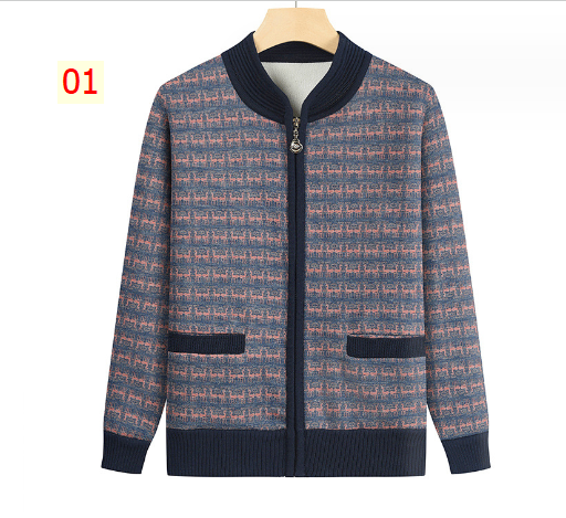 HH25121 - ÁO CARDIGAN LÓT LÔNG TRUNG NIÊN