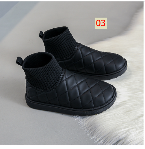 HH26128 - BOOT TRẦN TRÁM MIX LEN