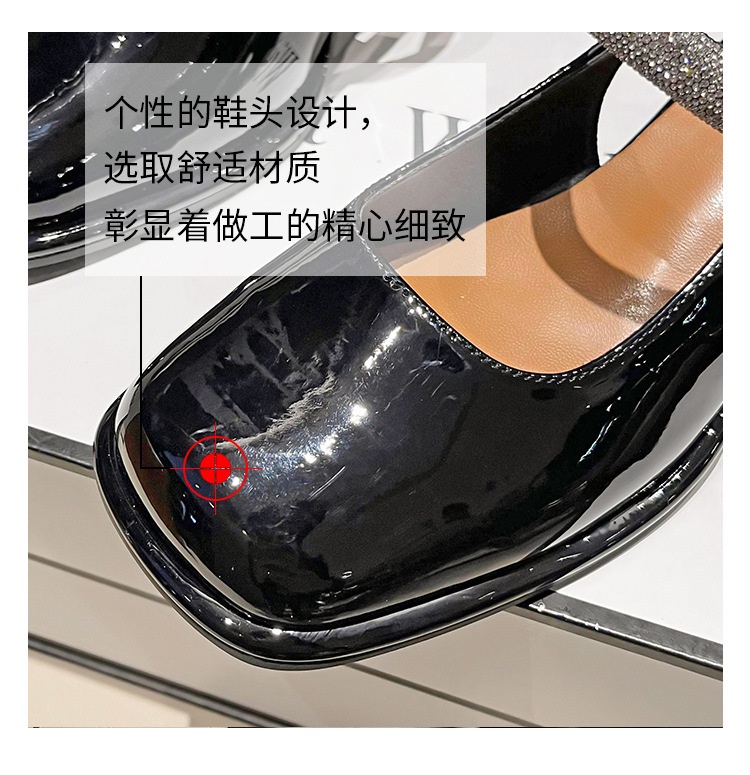 24HH81.06 - GIÀY CAO GÓT MŨI VUÔNG SANG CHẢNH