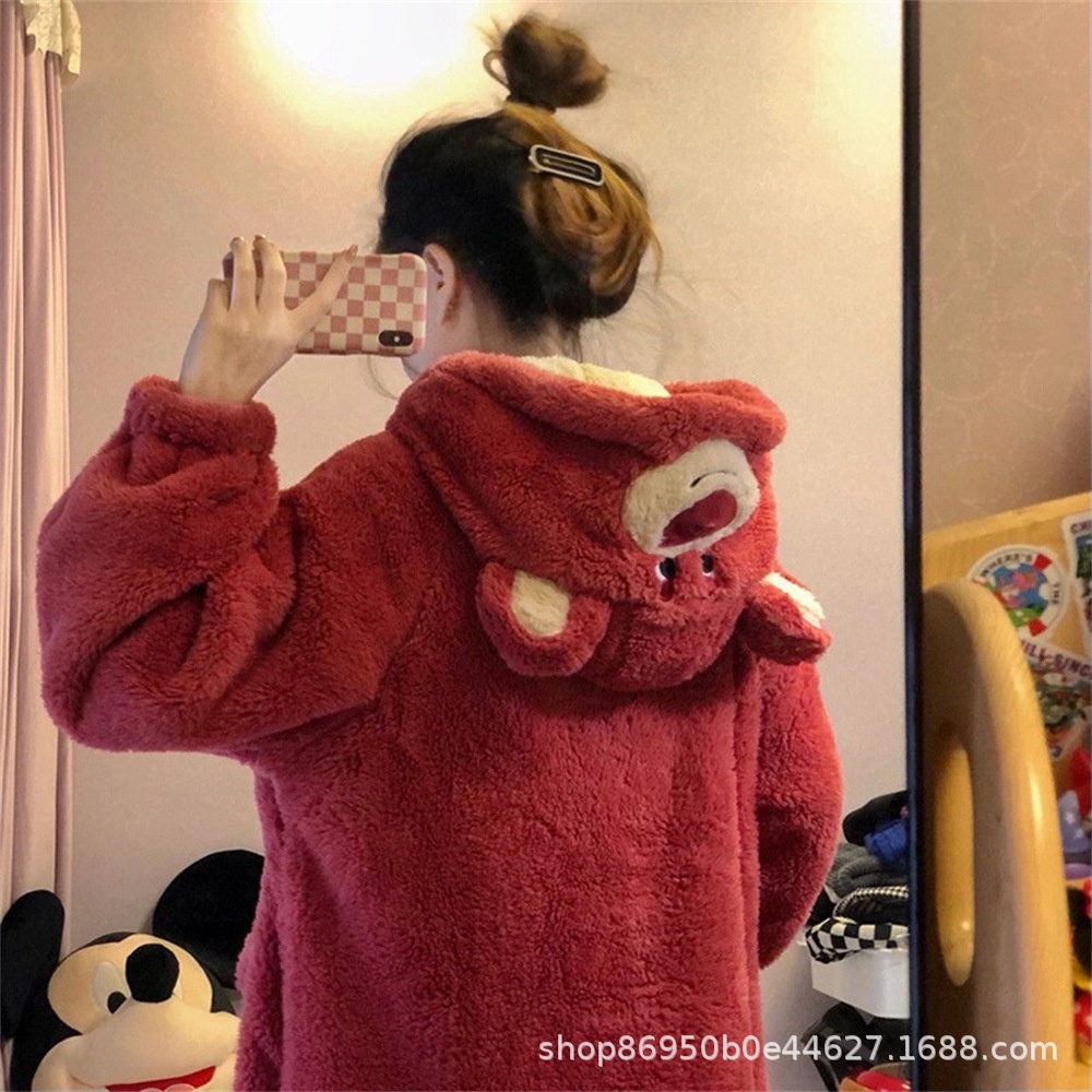 HA26126 - ÁO CHOÀNG LÔNG NỮ