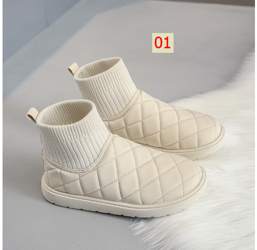 HH26128 - BOOT TRẦN TRÁM MIX LEN