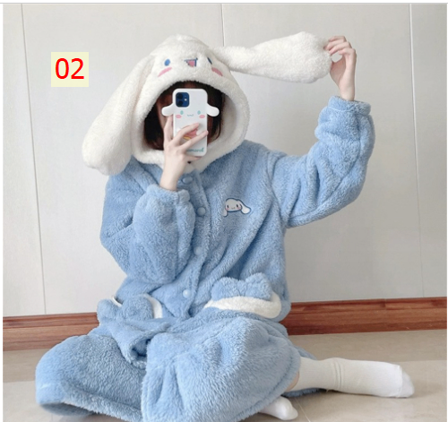 HA26126 - ÁO CHOÀNG LÔNG NỮ