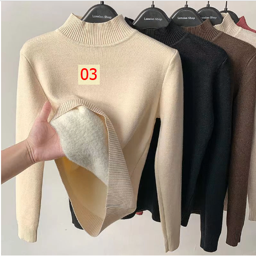 HH271220 - ÁO LEN NỮ LÓT LÔNG