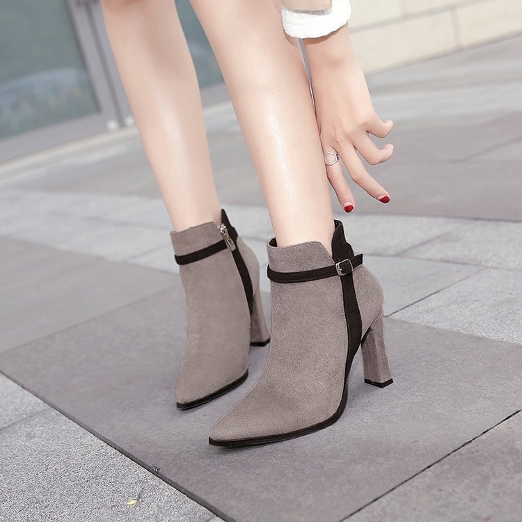 HH271218 - BOOT MŨI NHỌN 2 MÀU