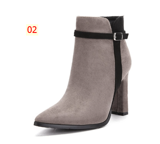 HH271218 - BOOT MŨI NHỌN 2 MÀU