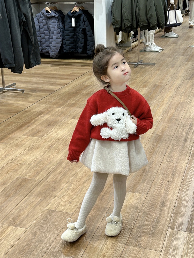 HA28125 - SET BÉ GÁI HÌNH CÚN XINH