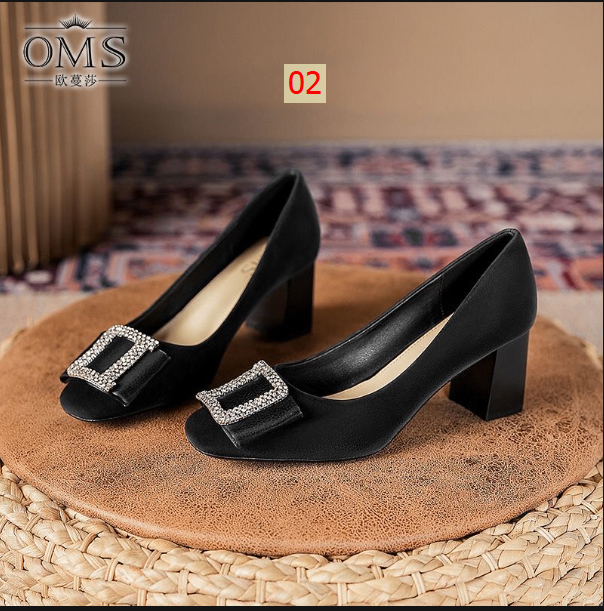 HH28124 - GIÀY OMS ĐÍNH ĐÁ