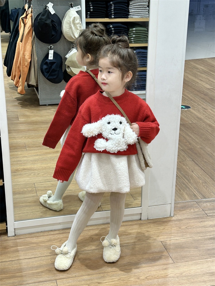 HA28125 - SET BÉ GÁI HÌNH CÚN XINH