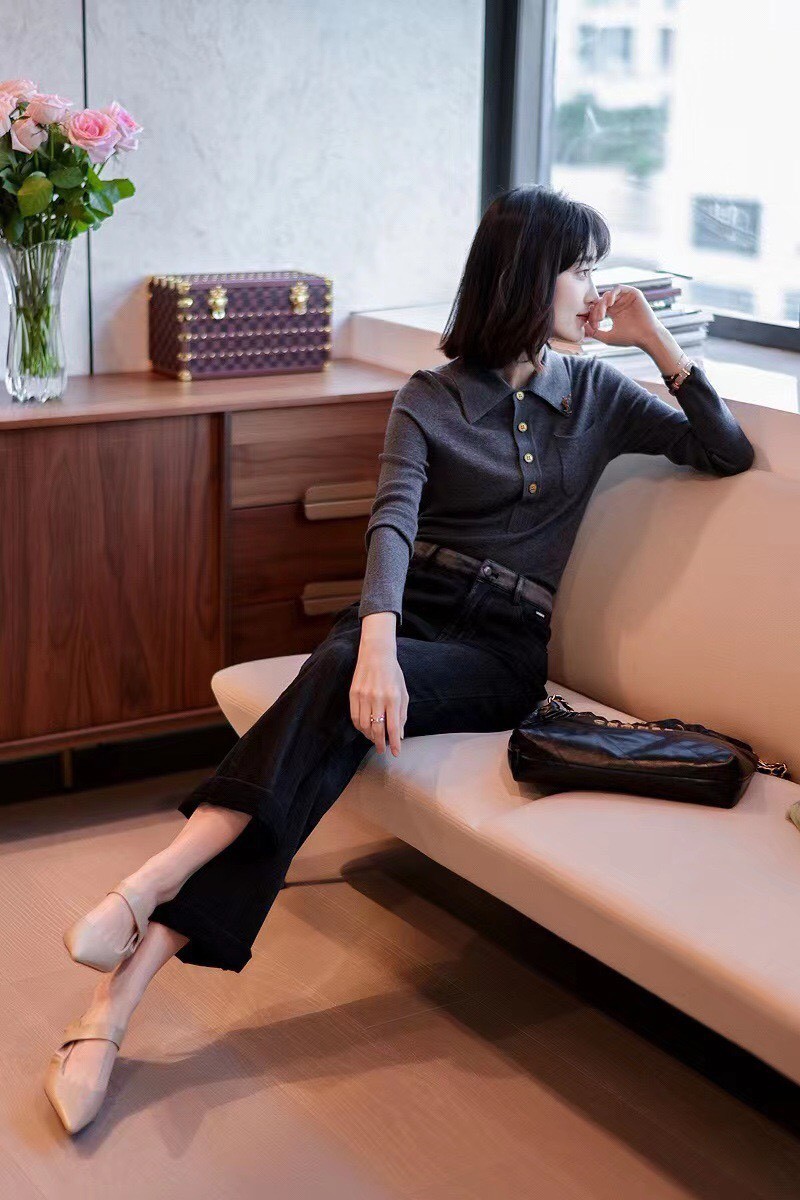 HA28129 - ÁO LEN POLO NỮ