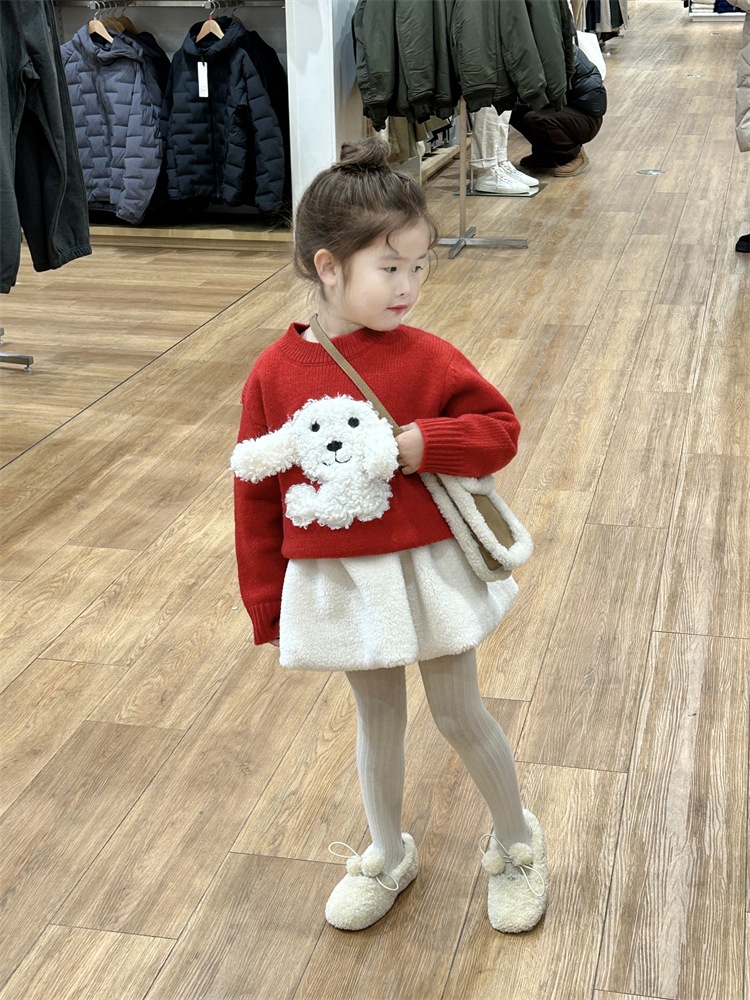 HA28125 - SET BÉ GÁI HÌNH CÚN XINH