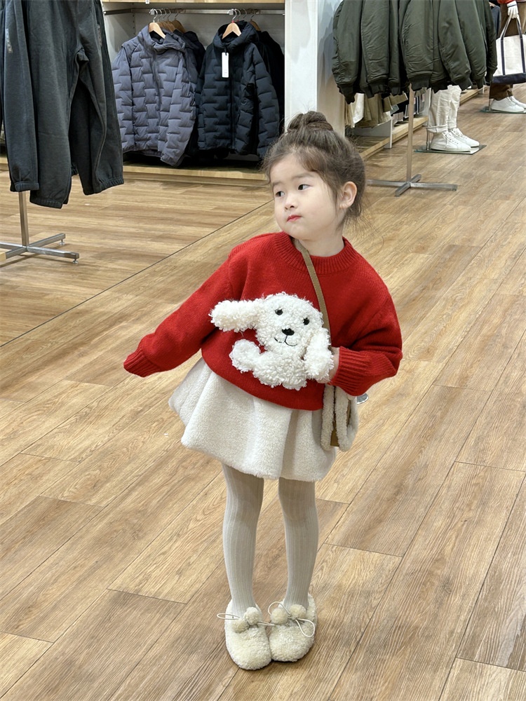 HA28125 - SET BÉ GÁI HÌNH CÚN XINH