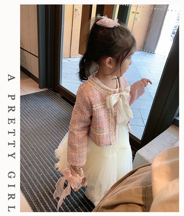 HA28121 - SET VÁY KÈM ÁO DẠ CHO BÉ YÊU