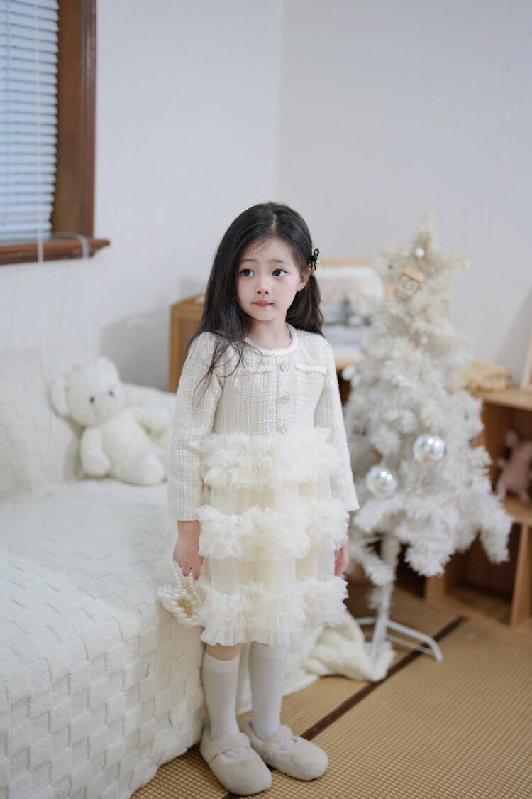 HA29125 - VÁY DẠ CÔNG CHÚA PHA REN