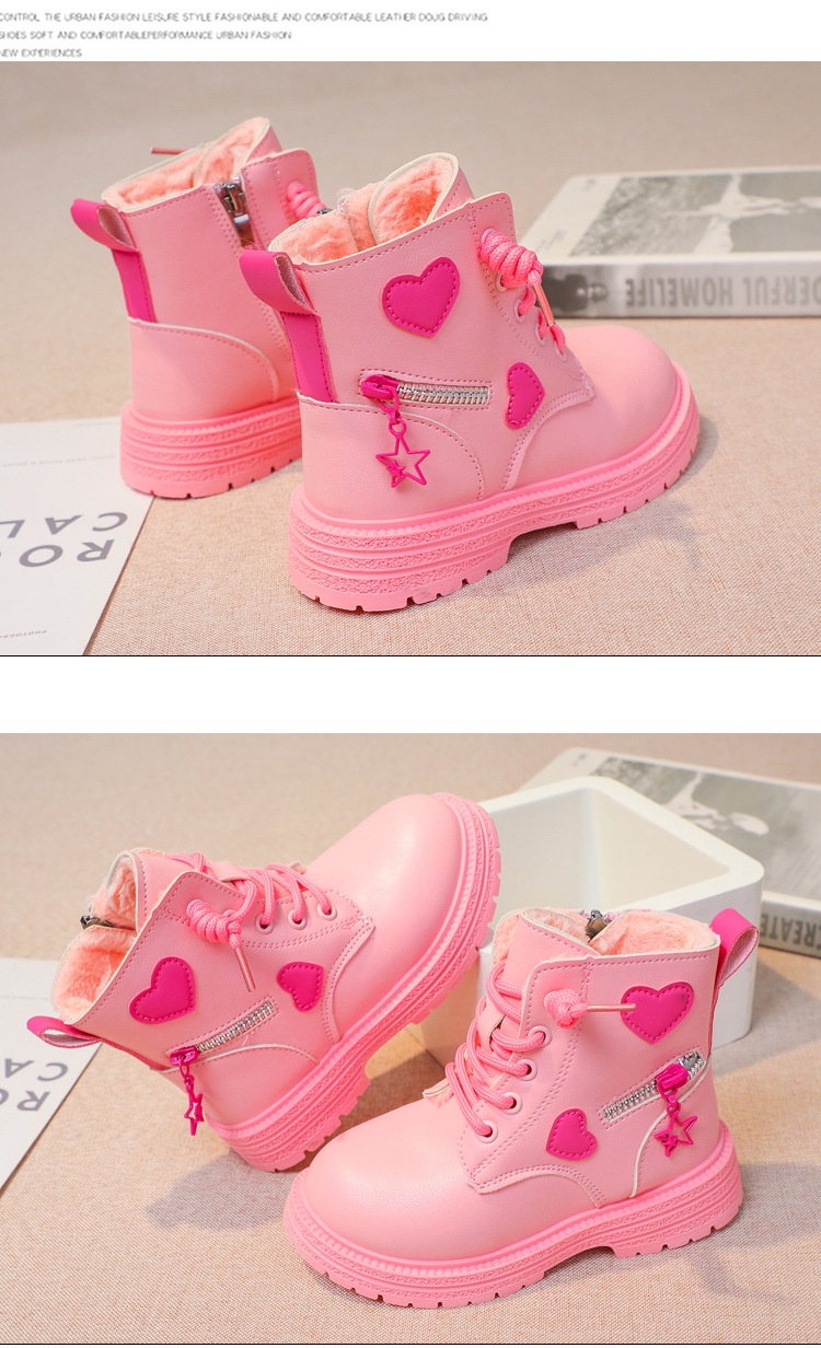 HH29124 - BOOT CAO CỔ TRÁI TIM