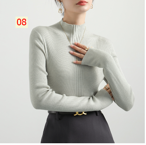 HH29126 - ÁO LEN CỔ 3P NỮ