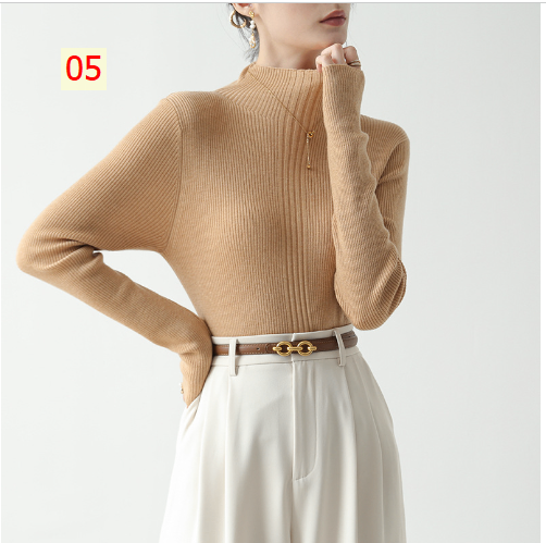 HH29126 - ÁO LEN CỔ 3P NỮ