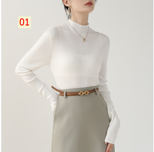 HH29126 - ÁO LEN CỔ 3P NỮ