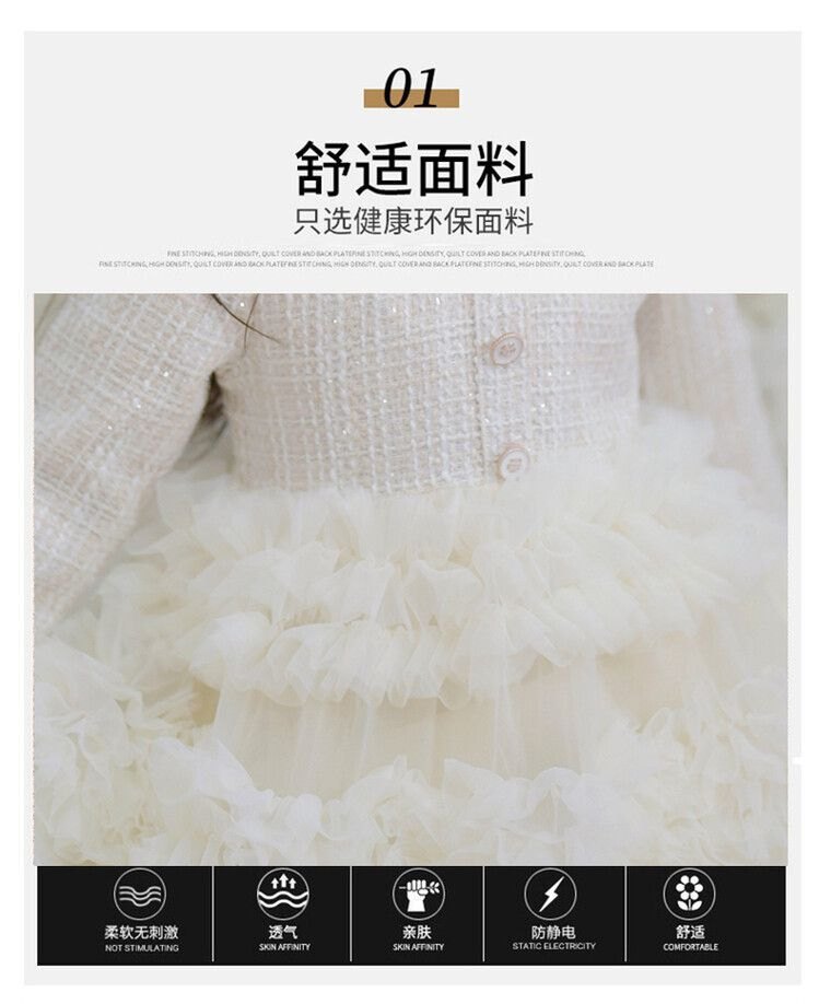 HA29125 - VÁY DẠ CÔNG CHÚA PHA REN